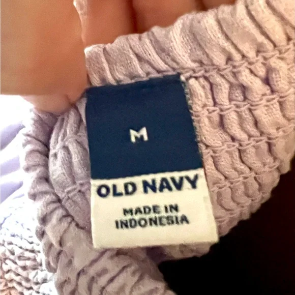 Old Navy Lilac Linen Sweetheart Sundress - Picture 6 of 7